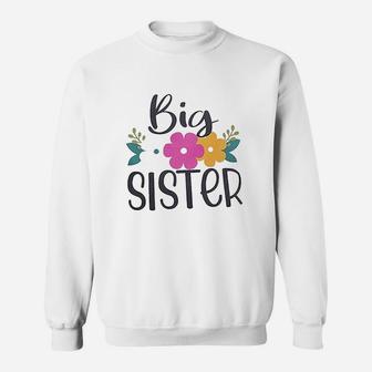 Big Sister Little Sister Matching Outfits Bodysuit Gifts Girls Sweatshirt | Crazezy