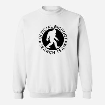 Bigfoot Search Team Bigfoot Sasquatch Yeti Funny Sweatshirt - Thegiftio UK