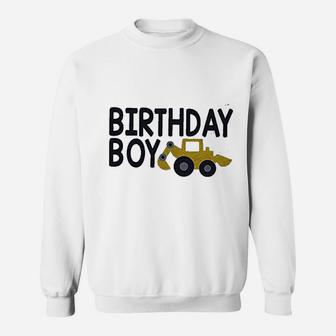 Birthday Boy Construction Sweatshirt | Crazezy AU