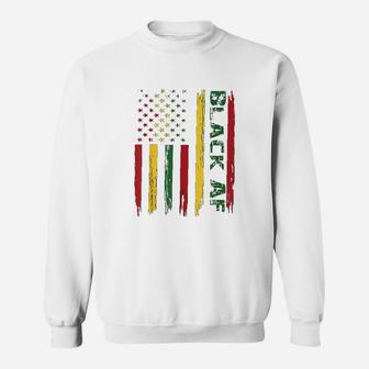 Black Af Black History Month African American Gift Sweatshirt | Crazezy DE