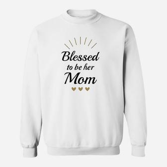 Blessed Mommy Me Mom Sweatshirt | Crazezy