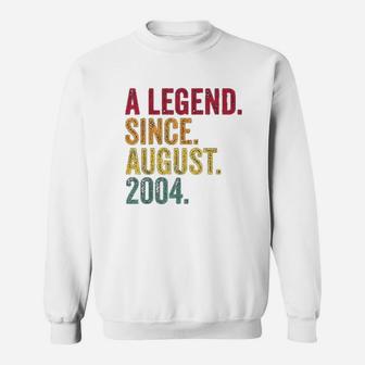 Born In August 2004 Sweatshirt | Crazezy UK