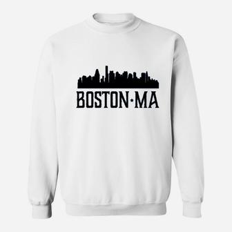 Boston Massachusetts Skyline City Sweatshirt | Crazezy CA