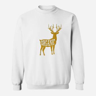 Bow Hunting Gear Vintage Organic Deer Outdoors Archery Sweatshirt | Crazezy DE