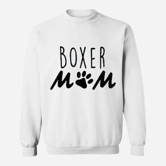 Boxer Mom Puppy Dog Mama Sweatshirt | Crazezy AU