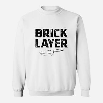 Brickwork Bricklaying Sweatshirt | Crazezy UK