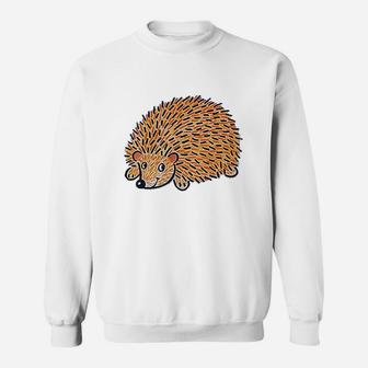 Brown Hedgehog Sweatshirt | Crazezy DE