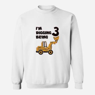 Bulldozer Construction Party Sweatshirt - Thegiftio