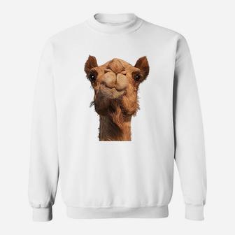 Camel Animal Face Sweatshirt - Thegiftio UK