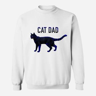 Cat Dad Gifts Fathers Day For Best Cat Dad Ever Men Daddy Sweatshirt | Crazezy CA