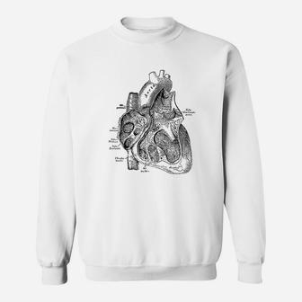 Chamber Of The Human Heart Anatomy Sweatshirt - Thegiftio UK