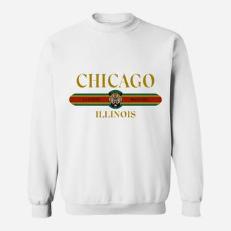 Chicago - Illinois - Fashion Design - Tiger Face Sweatshirt | Crazezy UK