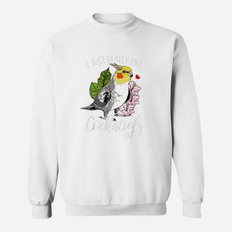 Cockatiel Parrot Bird Sweatshirt | Crazezy
