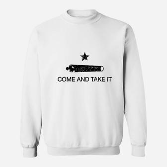 Come And Take It Flag White S Full Sweatshirt | Crazezy DE