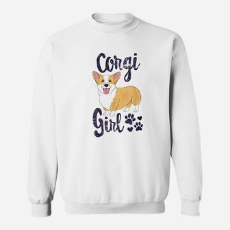 Corgi Girl Sweatshirt | Crazezy CA