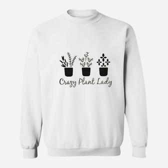 Crafy Plant Lady Sweatshirt | Crazezy AU