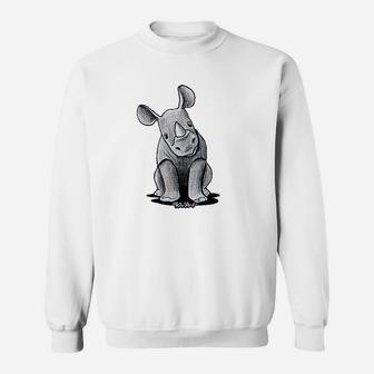 Curious Rhinos Sweatshirt | Crazezy CA
