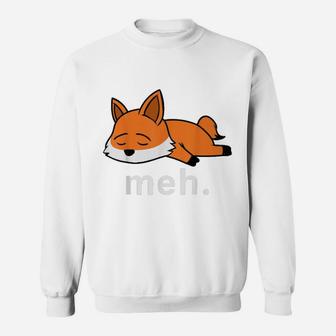 Cute Tired Fox Sweatshirt - Thegiftio UK