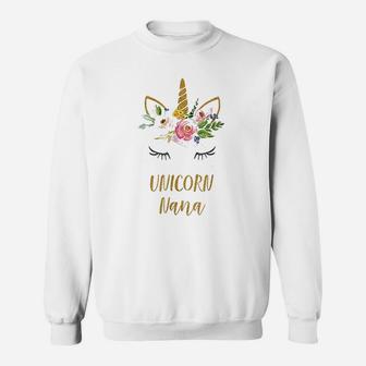Cute Unicorn Nana Sweatshirt - Thegiftio UK