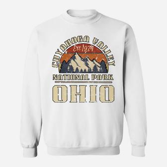 Cuyahoga Valley National Park Ohio Mountain Hiking Retro Sweatshirt | Crazezy AU