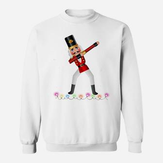 Dabbing Nutcracker Christmas Costume Nutcracker Gift Kids Sweatshirt | Crazezy DE