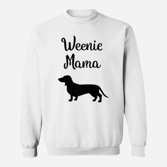 Dachshund Mom Weiner Dog Womens Gift Sweatshirt | Crazezy