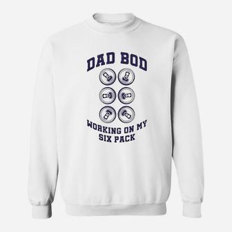 Dad Bod Working On My Six Pack Sweatshirt - Thegiftio UK