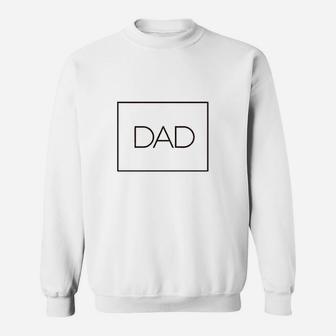 Dad First Time Fathers Day Present Sweatshirt | Crazezy