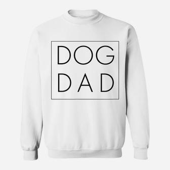 Dad Joke Design Funny Dog Dad Modern Father Sweatshirt | Crazezy AU