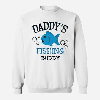 Daddys Dad Father Fishing Buddy Sweatshirt | Crazezy
