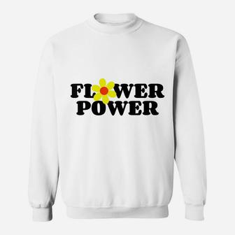 Daisy Flower Power 70S Style Hippie Inspired Sweatshirt | Crazezy DE