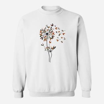 Dandelion Chicken Flower Sweatshirt | Crazezy