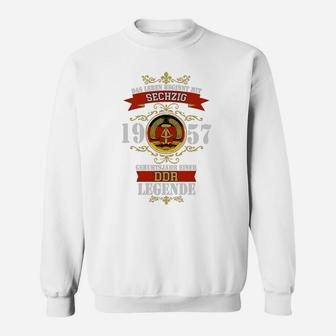 DDR Legende 1960 Retro Sweatshirt für Herren, Ostalgie-Design - Seseable