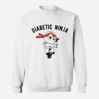 Diabetic Ninja Sweatshirt - Thegiftio UK