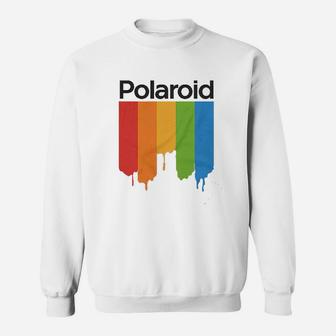 Distressed Polaroid Camera Sweatshirt | Crazezy