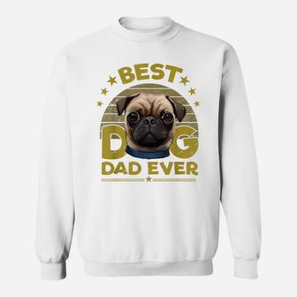Dogs 365 Best Pug Dog Dad Ever Gift For Men Sweatshirt | Crazezy