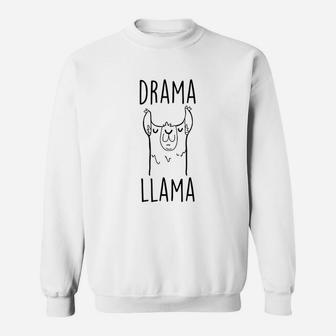 Drama Llama Funny Llama Sweatshirt | Crazezy DE