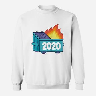 Dumpster Fire Sweatshirt | Crazezy UK