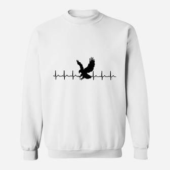 Eagle Heartbeat Sweatshirt | Crazezy