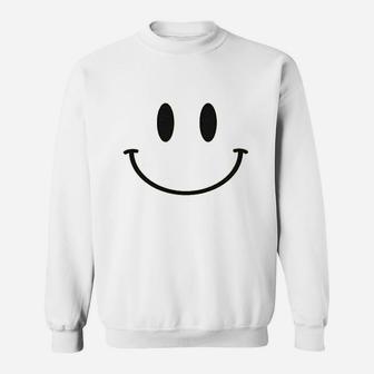Emoticon Big Smile Face Sweatshirt | Crazezy AU