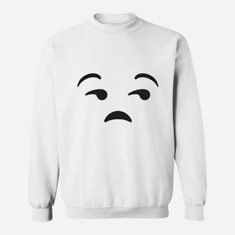 Emoticon Smile Face Sweatshirt | Crazezy
