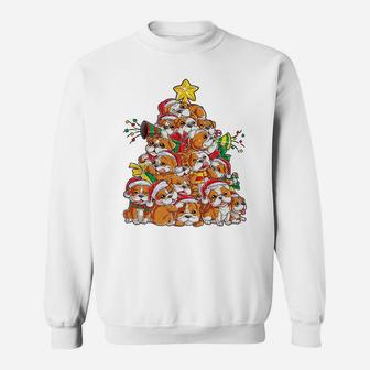 English Bulldog Christmas Tree Xmas Gifts Boys Kids Girls Sweatshirt | Crazezy AU