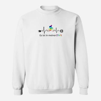 Es Ist In Meiner Dna Cycling Sweatshirt - Seseable