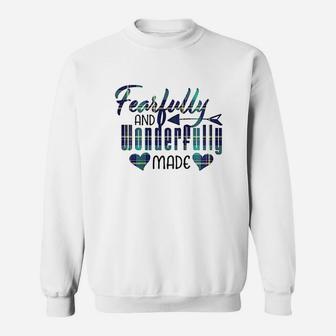 Fearfully Wonderfully Made Sweatshirt - Thegiftio UK