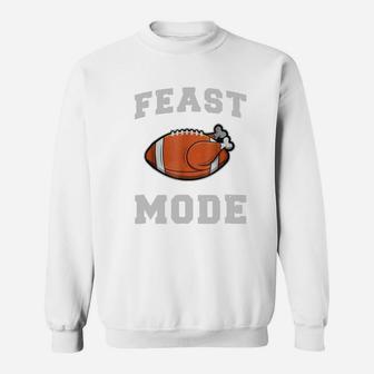 Feast Mode Football Turkey Sweatshirt - Thegiftio UK