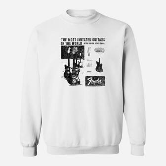 Fender The Most Imitated Guitars In The World Sweatshirt | Crazezy