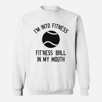 Fitness Ball Sweatshirt | Crazezy CA
