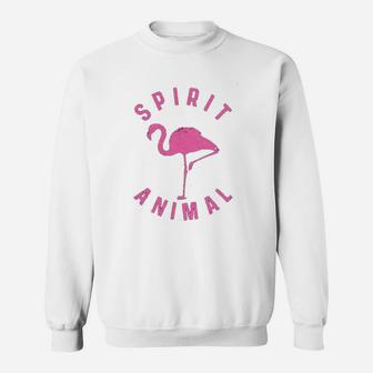 Flamingo Spirit Animal Sweatshirt - Thegiftio UK