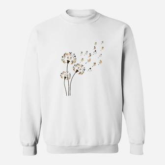 Flower Pug Dogs Sweatshirt | Crazezy AU