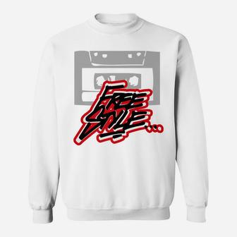 Freestyle Graffiti Cassette Hip-Hop Retro Tape Sweatshirt | Crazezy UK